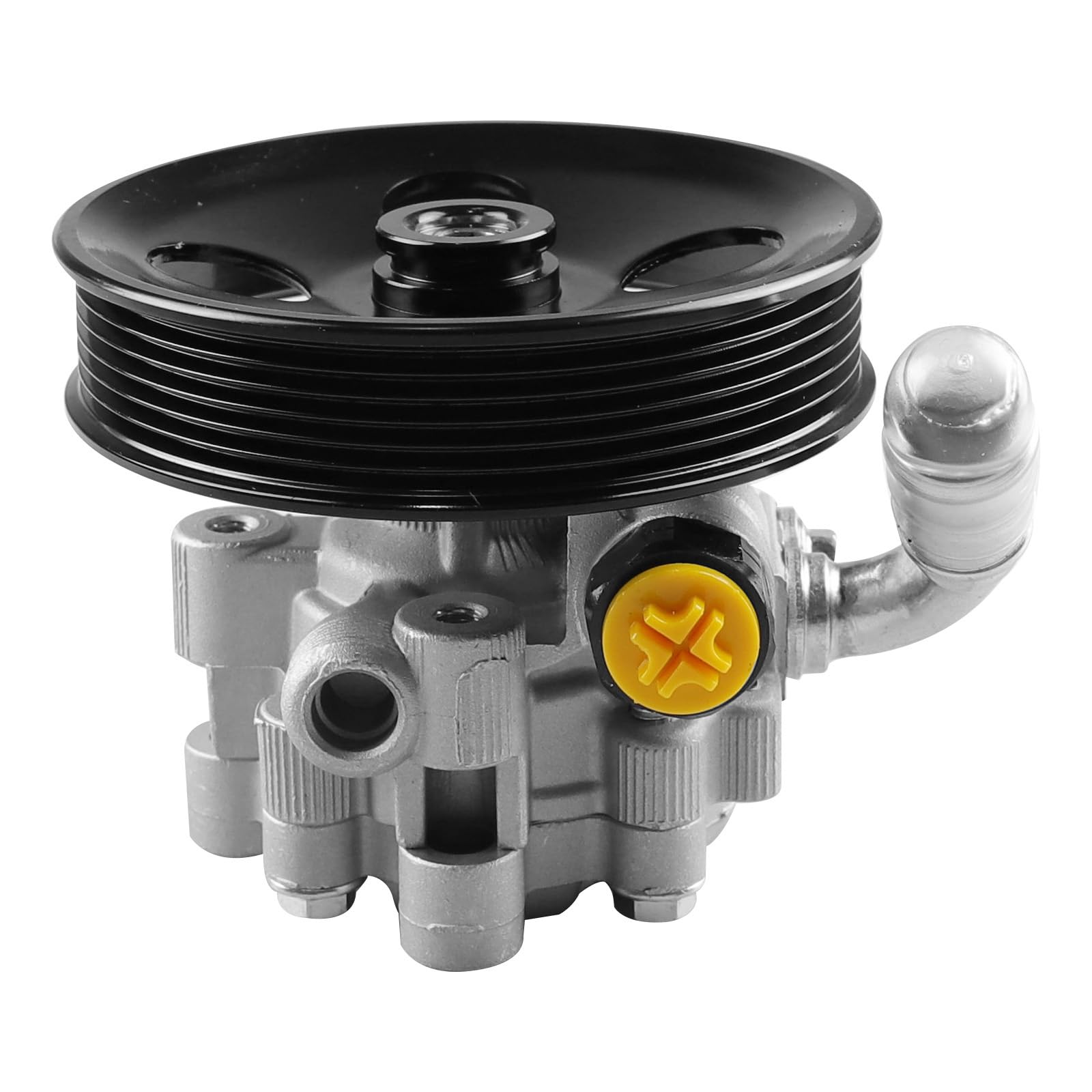 Photo 1 of 04892093AA Power Steering Pump with Pulley, For Chrysler 300 2005-2010, For Dodge Challenger 2008-2010, For Charger 2006-2010, For Magnum 2005-2008, Replace# 21-5439 4782523AD