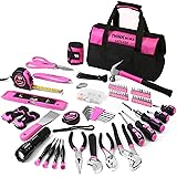 THINKWORK Pink Tool Set - 207 Piece Lady's Portable