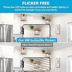 Ascher 60 Watt Equivalent, E26 LED Filament Light