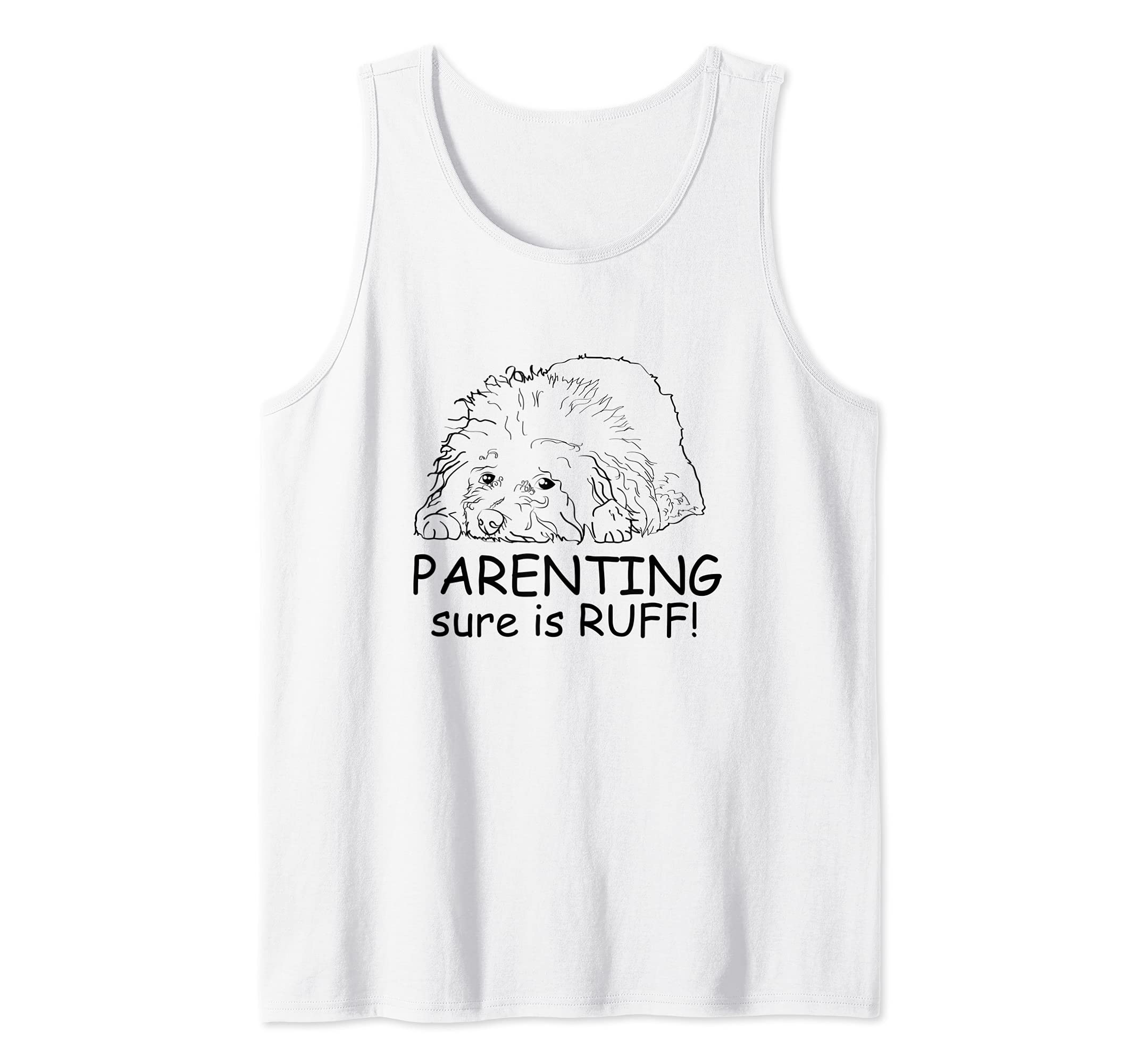 Maltese Dog Love-r Cute Funny Dog Mom Tank Top