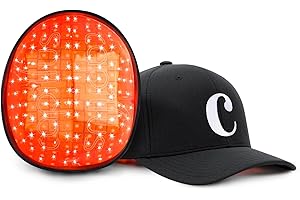 Capillus Ultra Mobile Laser Therapy Cap for Hair Regrowth, with 82 Red Light Lasers for Laser Hair Growth, Red Light Hair Growth
