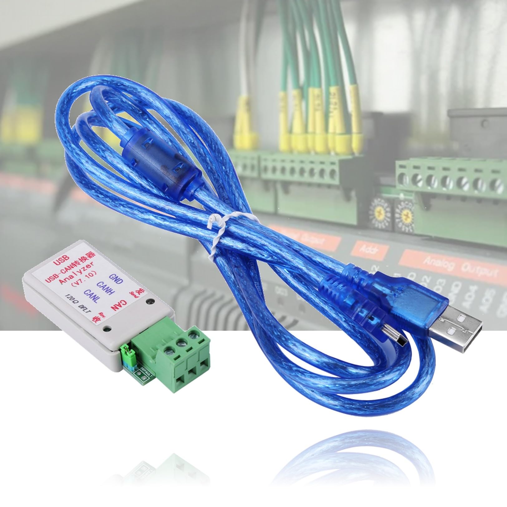 USB to CAN Bus Converter Adapter,CAN-BUS Intelligent Analyzer With USB Cable Support XP/WIN7/WIN8