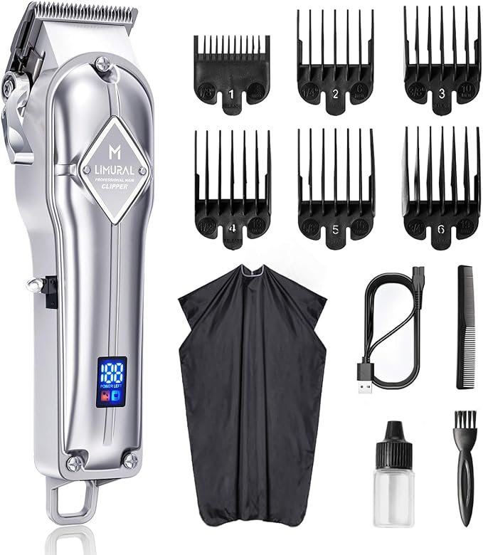 Limural Hair Clippers for Men Cordless Hair Cutting Kit Professional