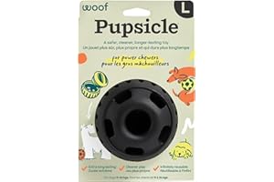 WOOF Power Chewer Pupsicle - Durable, Long-Lasting Dog Chew Toys for Aggressive Chewers - Keep Your Pup Busy - Easy to Clean 