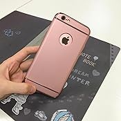 PRO-ELEC iPhone 6 Coque/iPhone 6S Coque, [3 en 1 Series] Coque Très Mince [avec Verre Trempé