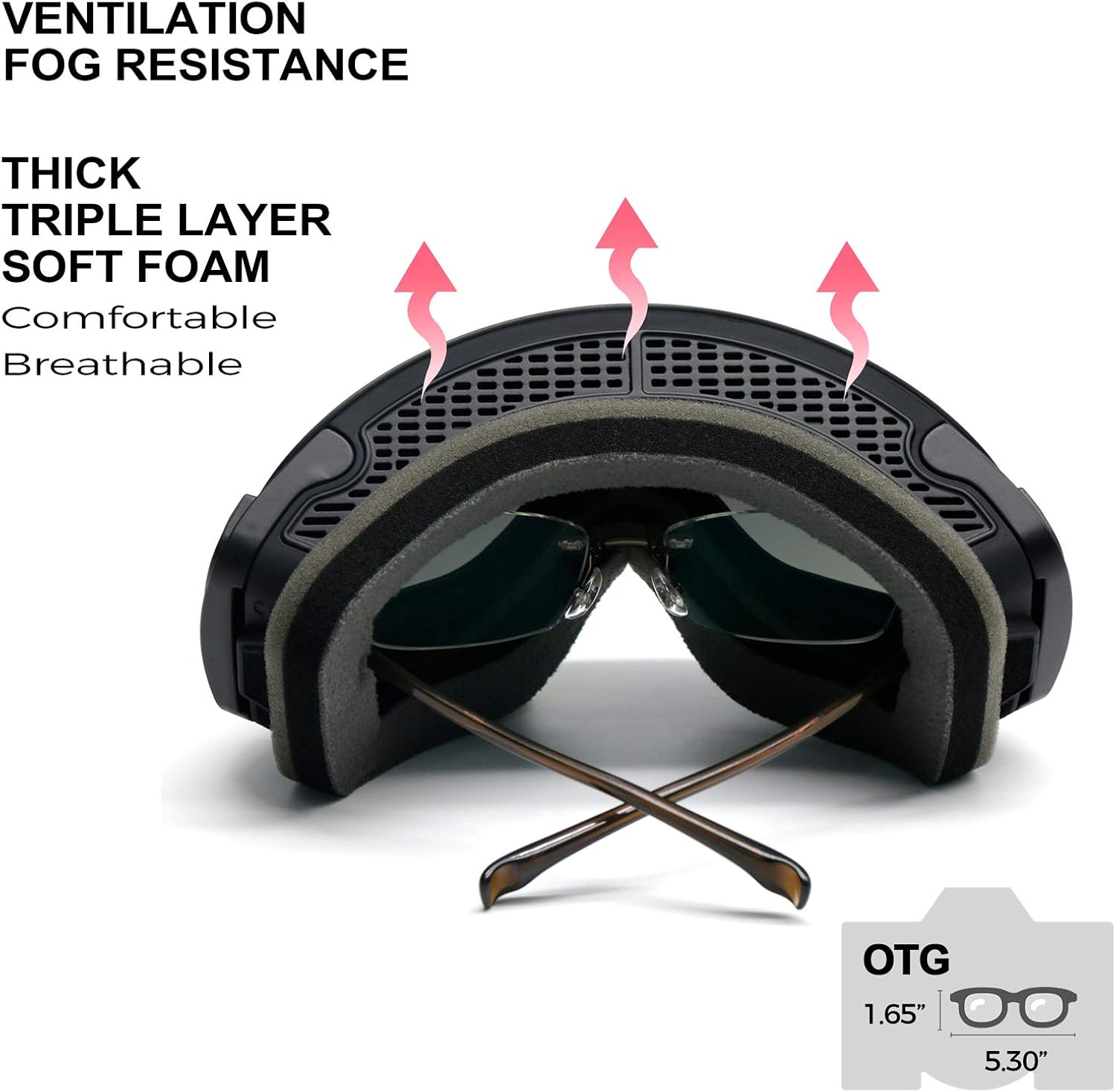 monkey forest ski goggles