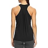 Bestisun Workout Tank Tops for Women Loose fit Racerback Yoga Running Dance Shirts