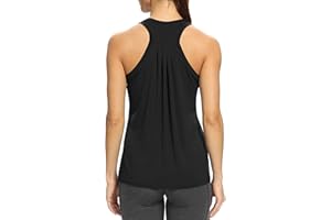Bestisun Workout Tops for Women Loose fit Racerback Tank Tops Yoga Running Shirts Dance Tops
