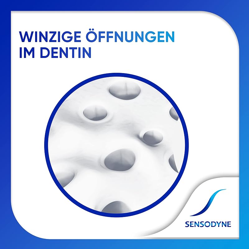 Zahnpasta - Sensodyne Repair* & Protect, tägliche Zahncreme mit Zinnfluorid für schmerzempfindliche Zähne und langanhaltenden Schutz, 3x75 ml