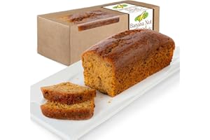 BEATRICE BAKERY CO. Beatrice Bakery Co Banana Nut Breakfast Bread, Grandma's Freshly Made Premium Gourmet Cake With Ripe Banana's And Fresh Fruit, Serves 6-10 (16 oz)