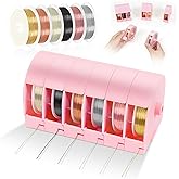 Toolour 6 Pack Jewelry Beading Wire with Box for Jewelry Making Supplies and Craft (26 Gauge, 0.4mm, 32.8 Feet)