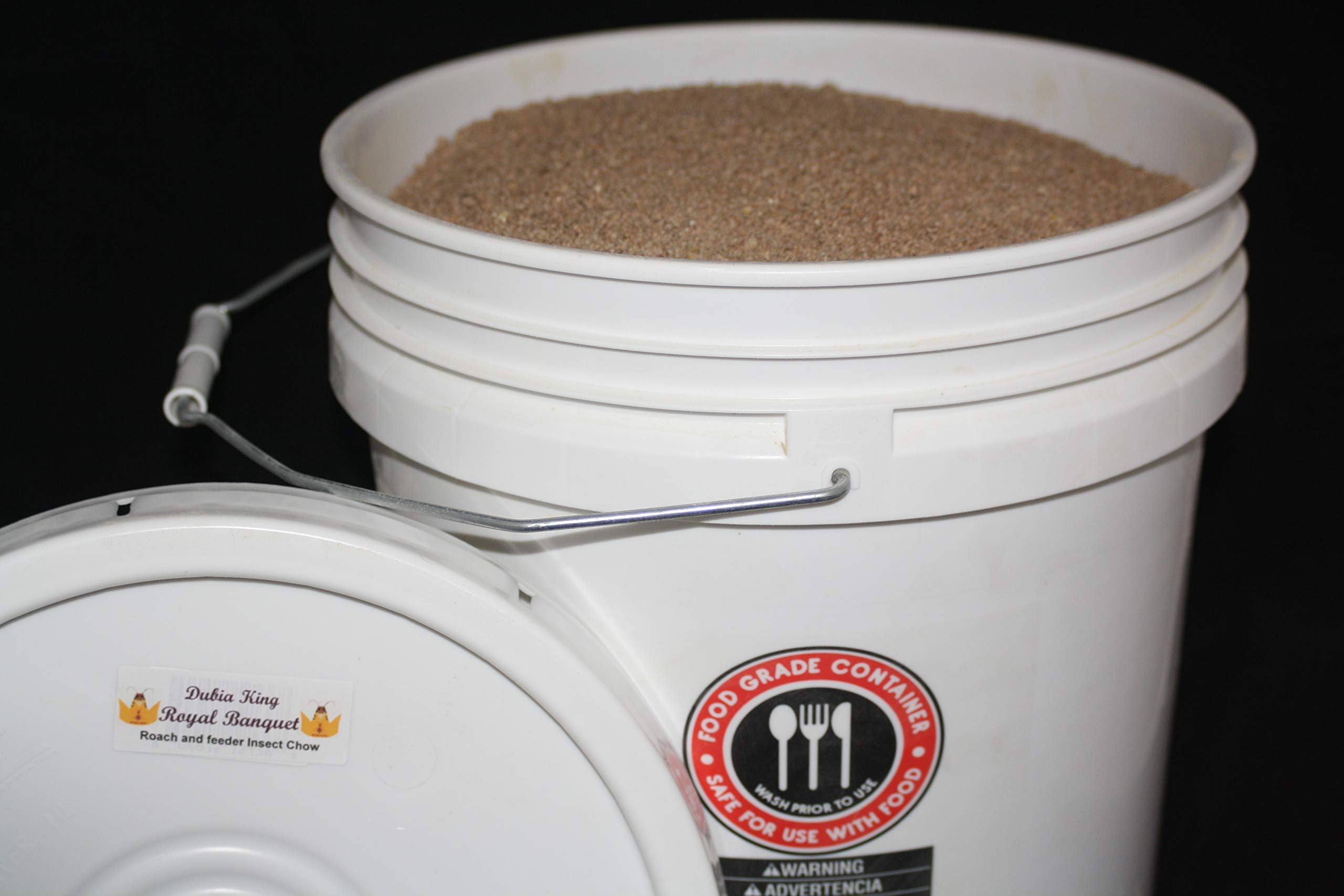 DUBIA KING Royal Banquet Ultra Premium Non-GMO Dubia Roach, Cricket and Feeder Insect Chow (20 LB)