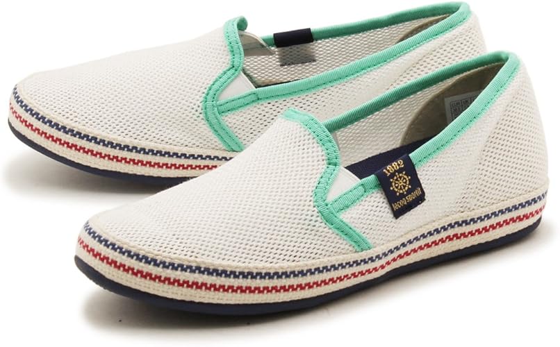 Amazon ルコックスポルティフ Le Coq Sportif ポルトヴァンドル Ii スリッポン レディース 03 ホワイト ミント 24 5cm Le Coq Sportif ルコックスポルティフ シューズ バッグ