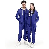 Uptickwear Adult Onesie Pajama for Men & Women | One Piece Hooded Jumpsuit, Ultra Soft Fleece | Loungewear, Sportwear