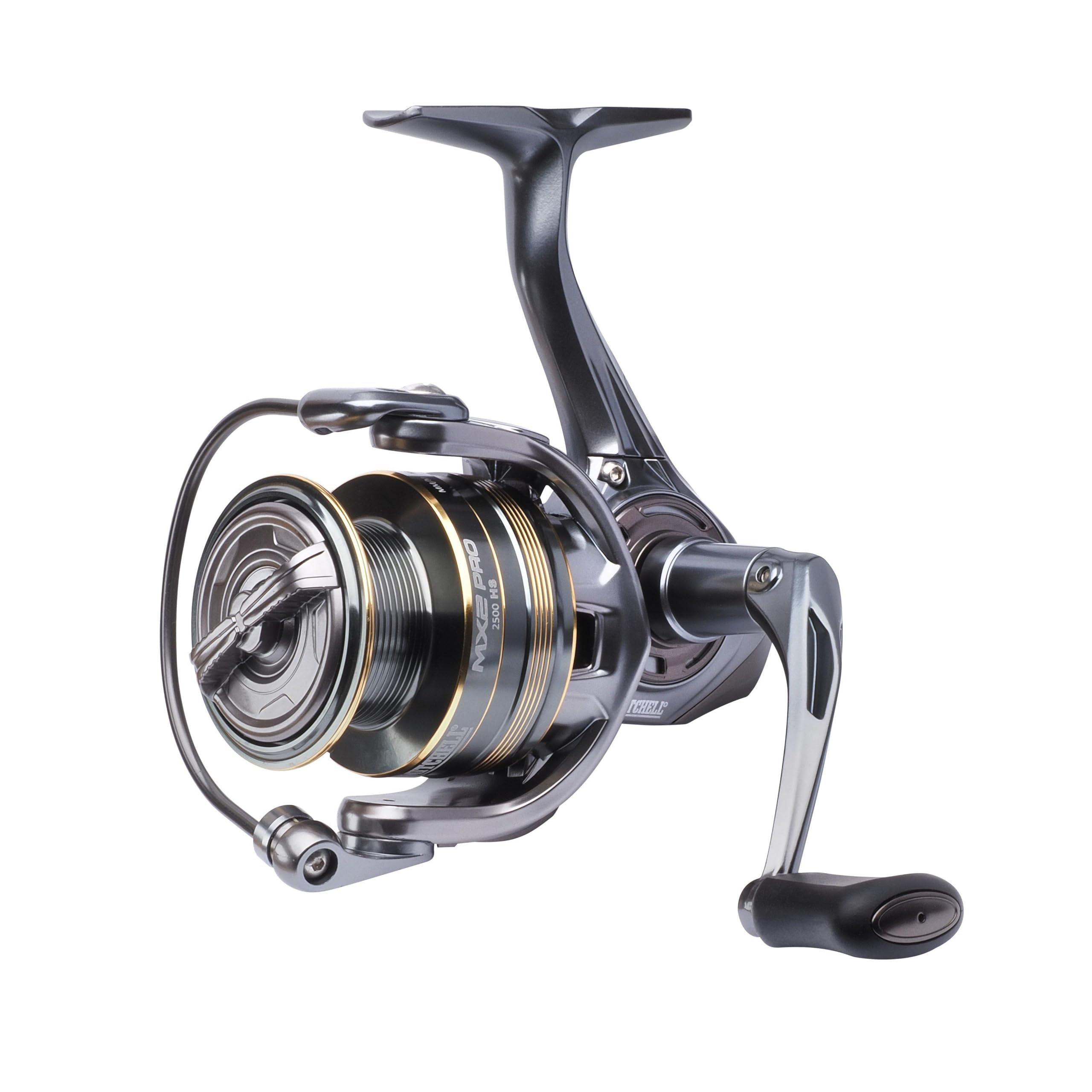 Mitchell MX2 Pro Spinning Reel | Lightweight Graphite Freshwater Fishing Reels | 4+1 Ball Bearings | Aluminium Spool | Robust Reel | 5.2:1 Gear Ratio | Pike Perch & Zander Anglers | 1000 Size