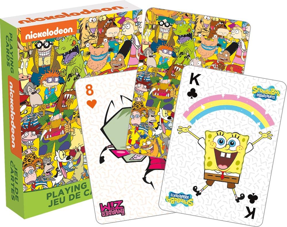 Amazon Nickelodeon ニコロデオン Characters キャラクター Playing Card トランプ 並行輸入品 カードゲーム トランプ ホビー