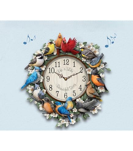 Amazon.com: The Bradford Exchange Songbird Melodies Sculptural