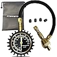 ATsafepro Tire Deflator Gauge, Tire Pressure Gauge with Special Chuck for 4X4 Large Offroad Tires, 2 in1 Professional Tire De