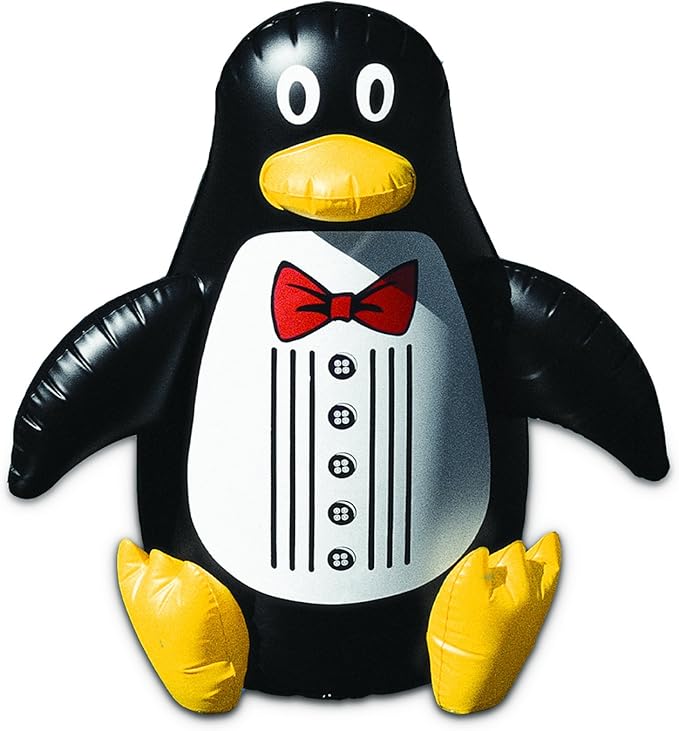 inflatable penguin pool toy