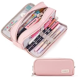 CICIMELON Large Capacity Pencil Case 3 Compartment
