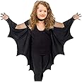 Skeleteen Bat Wings Costume Accessory - Black Wing Set Dress Up Accessories for Dragon, Vampire or Bat Costumes
