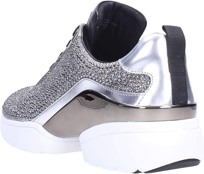 jada mesh and leather trainer