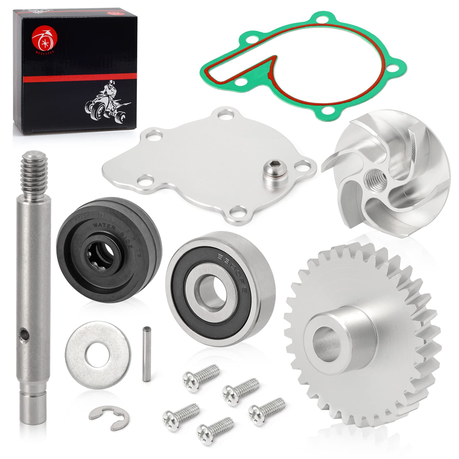 Yamaha Banshee Billet Aluminum Water Pump Gear, MacDaddy Racing - JDS Customs