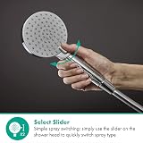 Hansgrohe Vernis Blend Shower Head 2 Spray Modes 5 L/min EcoSmart Chrome view 6