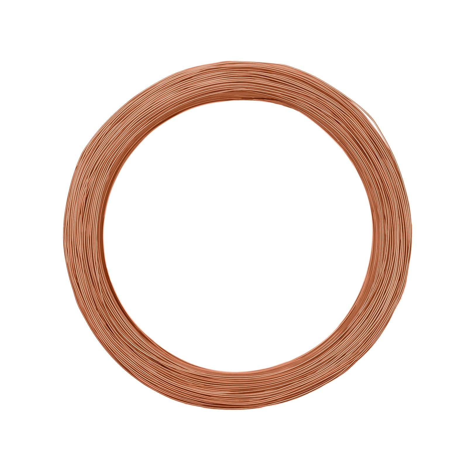 Vaessen Creative Aluminium Wire, Orange Copper, One Size