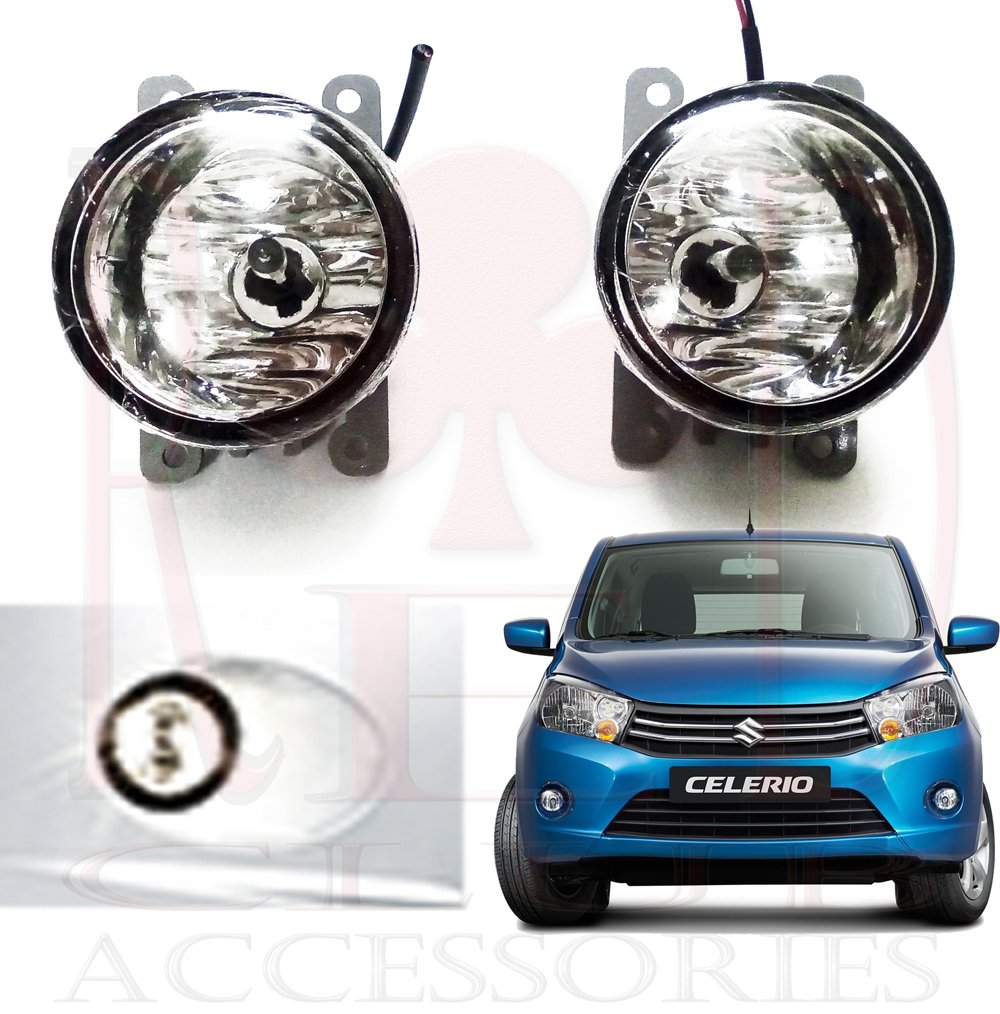 Fog Light (Clear Colour) for Maruti Suzuki Celerio with a