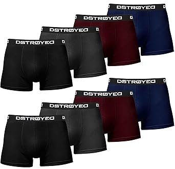 DSTROYED ® Boxershorts Men Herren 8er Pack Unterwäsche Unterhosen Männer