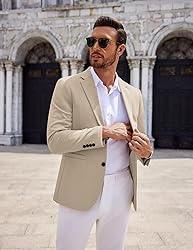 COOFANDY Mens Suit Blazer Classic Fit Casual