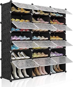 KOUSI Portable Shoe Rack Organizer 48 