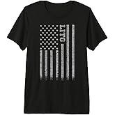 Lito American Flag Premium Tri-blend T-Shirt