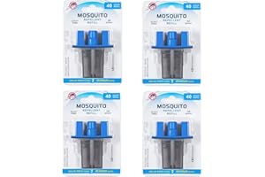 SGVET 4Pack Mosquito Repeller Refills, Compatible with Thermacell E-Series & Radius, Suitable for Home and Outdoor Use, Bedroom, Kitchen