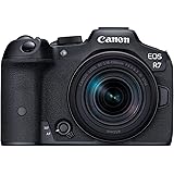 Canon EOS R7 RF-S18-150mm F3.5-6.3 IS STM Lens Kit, Mirrorless Vlogging Camera, 32.5 MP Image Quality, 4K 60p Video, DIGIC X 