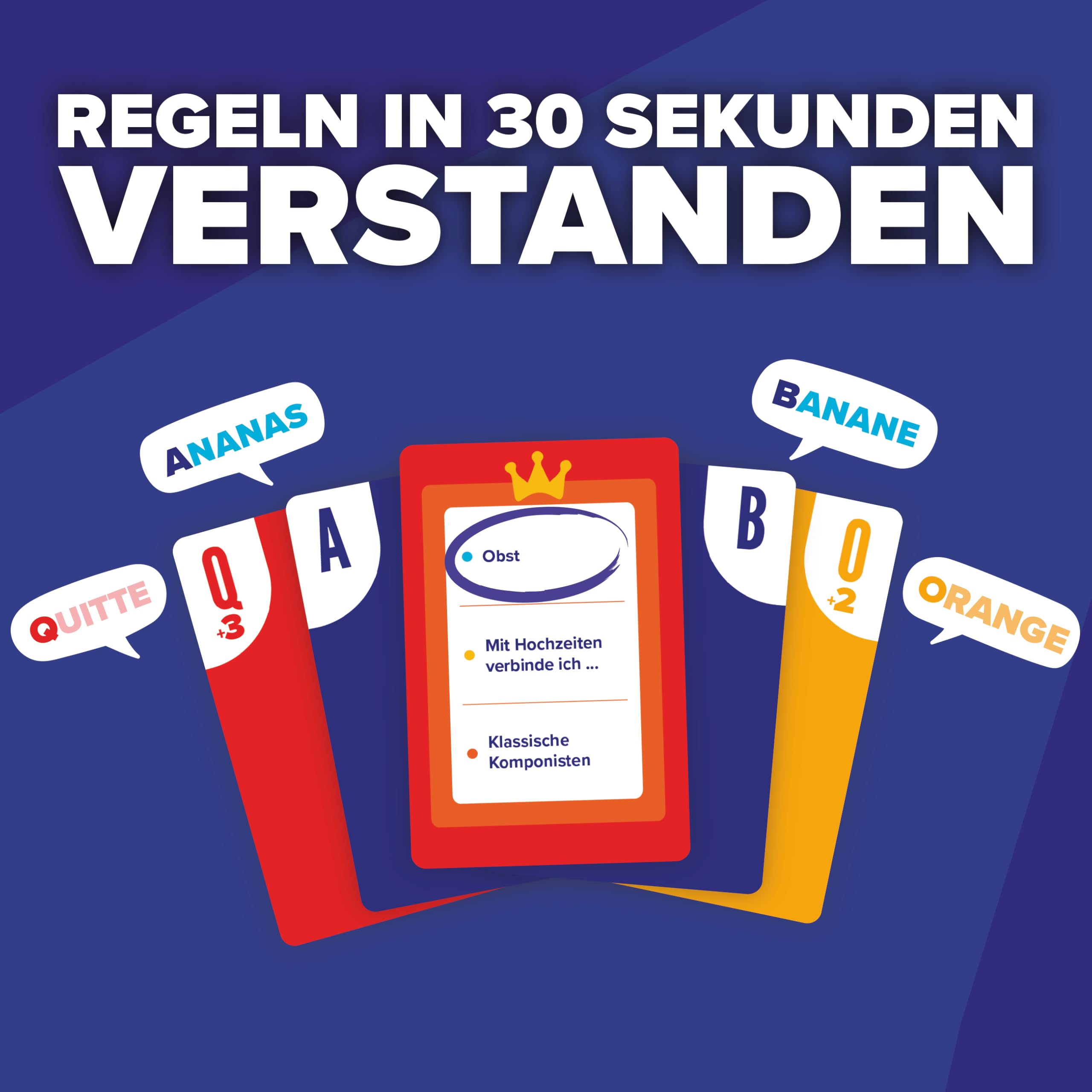 CRACK LIST – Stadt Land Fluss Kartenspiel | Modernes Wortspiel mit taktischen Aktionskarten | Familienspiel & Partyspiel für 2–8 Spieler | Ab 10 Jahren | 30 Minuten | Deutsch 5