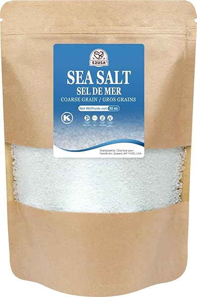 52USA SEA SALT, 2LB – 32OZ (1 PACK),...