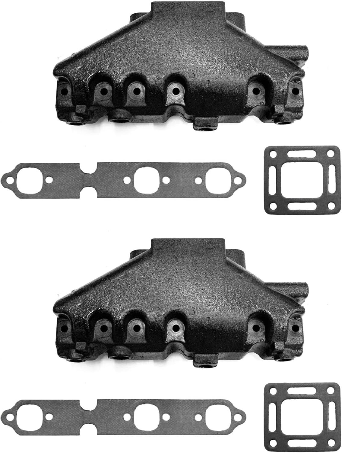 A.A 2 Pack Exhaust Manifold for MerCruiser 4.3 V6 99746A8 99746A17, 1819521, 51220 A.A 2 Pack Exhaust Manifold for MerCruiser 4.3 V6 99746A8 99746A17, 1819521, 51220