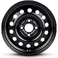 For 2011-2019 Ford Fiesta 15 Inch Painted Black Rim - OE Direct Replacement - Road Ready Car Wheel