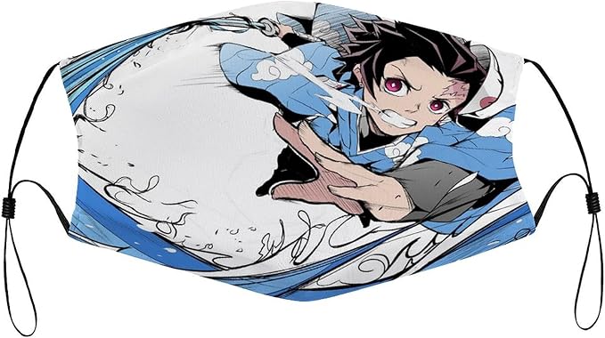 Anime Mask Demon Slayer Unisex Adult AntiDust Face Towel Anime Mask Demon Slayer Unisex Adult AntiDust Face Towel