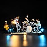 YEABRICKS LED Light for Lego 21334 Ideas Jazz Quartet Building Blocks Model (Lego Set NOT Included)