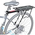 Lumintrail Bike Cargo Rack, Seatpost Mounted Bicycle Luggage Carrier with 20 LBs Weight Capacity for Trunk Bags and Quick Release Handle
