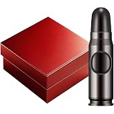 Navpeak Windproof Butane Torch Lighter - Refillable Jet Flame Lighter Bullet Shaped for Candles, Outdoor, Desserts, and Baking, BBQ &amp; Emergency Survival Gear (Butane Not Included) (Black)