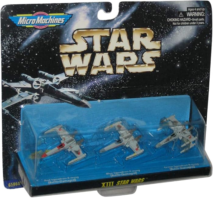 STAR WARS MICRO MACHINES SPACE VEHICLES,COLLECTION XIII Galoob Toy