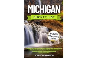 Michigan Bucket List: From towering sand dunes and pristine lakeshores to dense forests and majestic waterfalls, Michigan offers a breathtaking variety of landscapes for outdoor enthusiasts