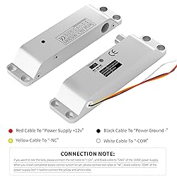 Electric Drop Bolt Lock DC 12V / 24V Fail Safe NC