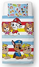 Character World PAW PATROL Official Single Duvet Cover Set 2 Sided view 1