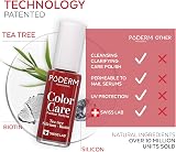 PODERM Swiss-Made Antifungal Nail Polish Red Allure Breathable Tea Tree Biotin view 4