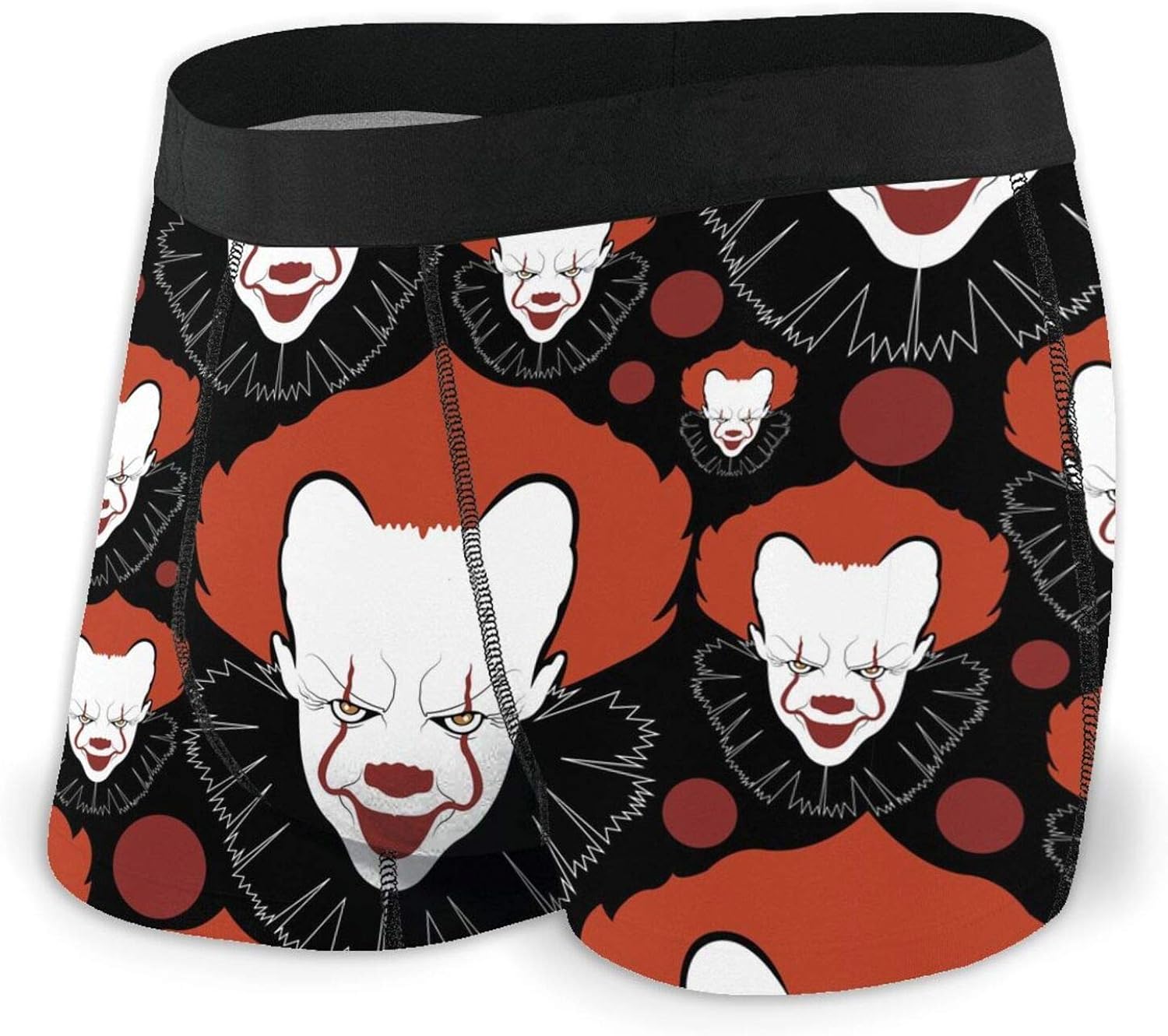 Curpubum Halloween Con Payasos Men's Quick Dry Basic Boxer